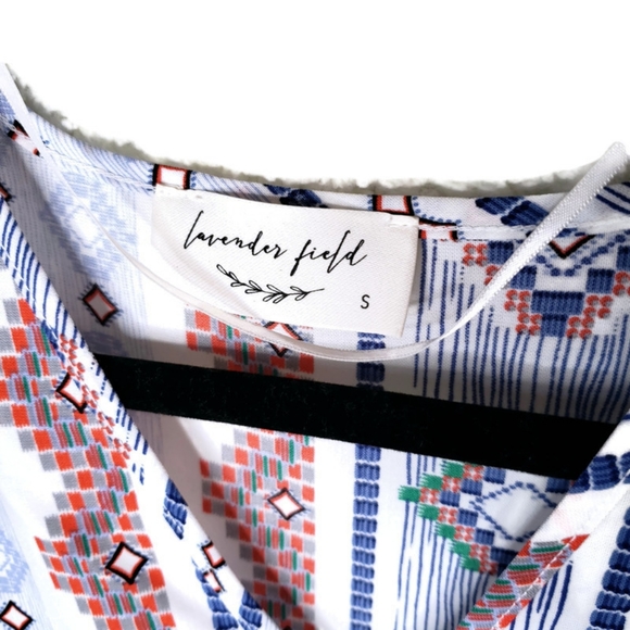 Lavender Field | Boho Bell Sleeve Blouse s… - Picture 4 of 5